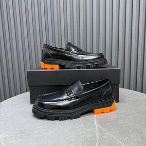 AMIRI MA SLIP ON ORANGE LOAFER